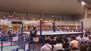 中邑選手の締め