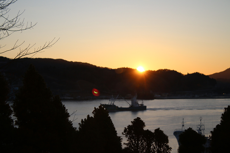 気仙沼の日の出